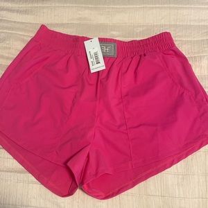 Hot pink heroine sport athletic shorts